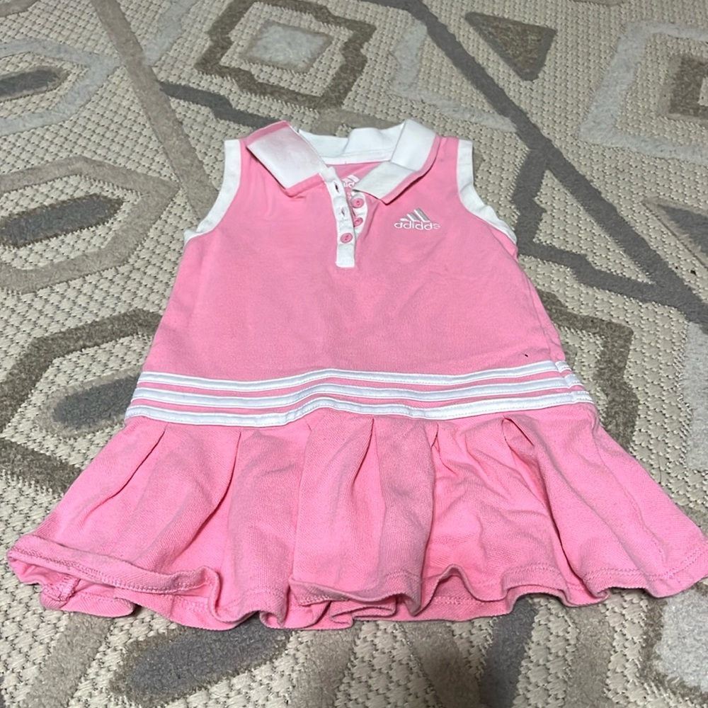 Pink adidas dress
